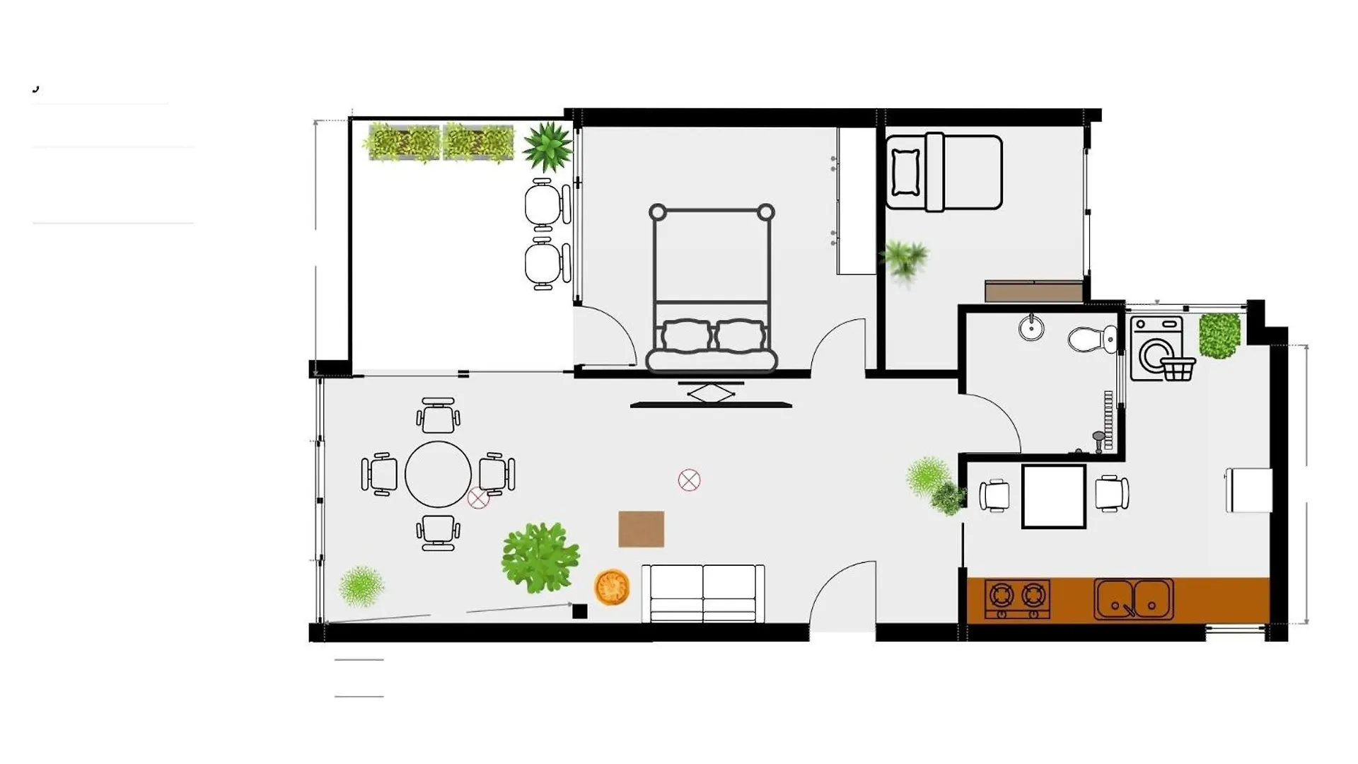 산타크루스데 테네리페 Atico Con Terraza, Vistas Panoramicas Y Parking 아파트